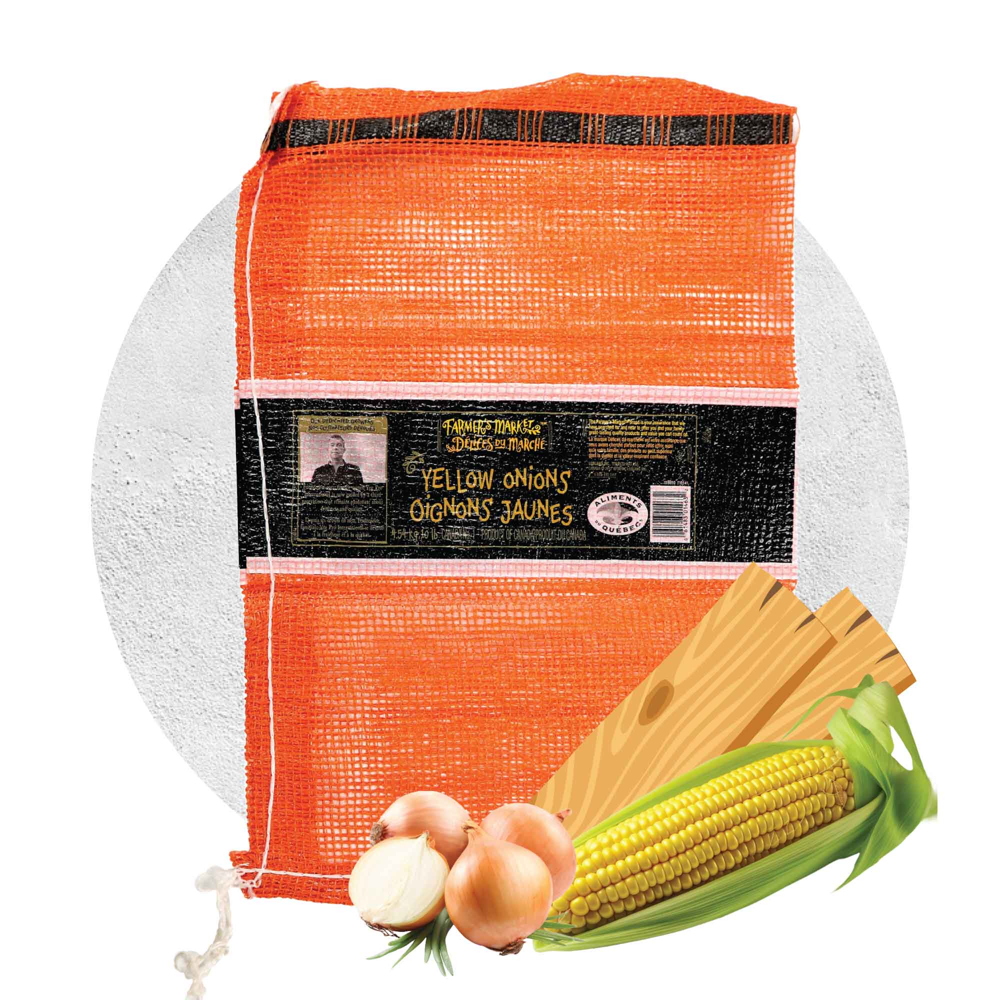 Mesh sweet corn clearance bags